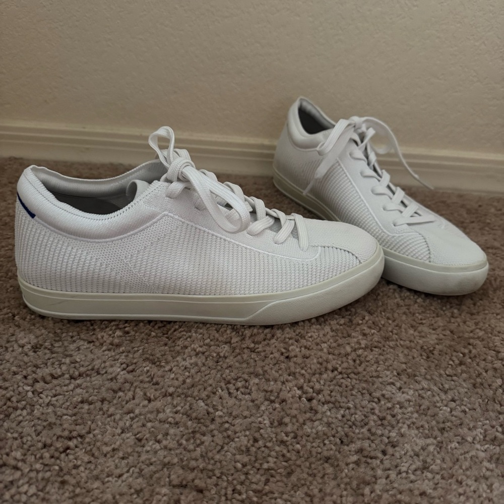 Retired- Rothy's Lace Up-Bright White